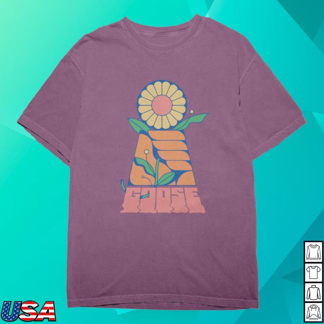 Goose The Band Merch Store Flower Hand New Shirt