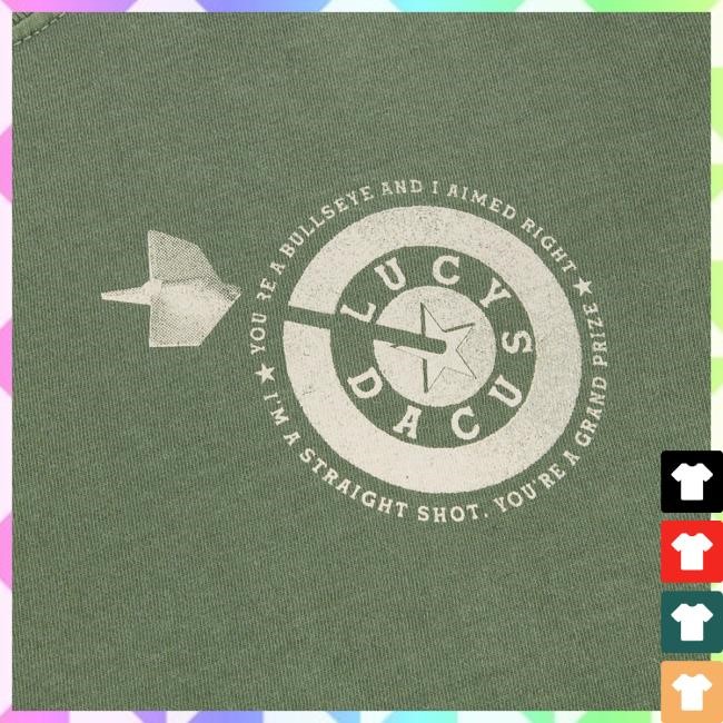 Official Lucy Dacus Merch Store Bullseye Top Shirt