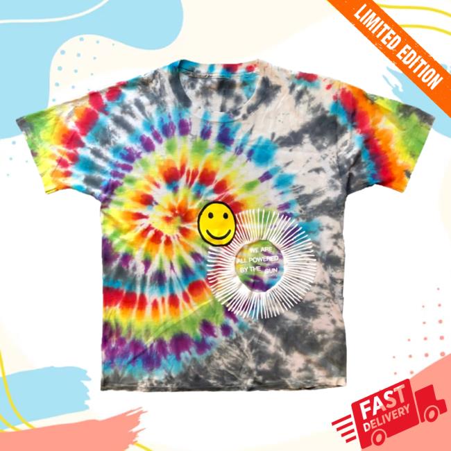 Official Dead Clothing Store Shop Cpfm We Are All Powered By The Sun 1/1 Tie Dye Shirts Gratefuldead Merch Cactus Plant Flea Market