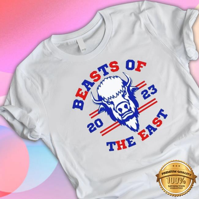 Official Beasts Of The East Buffalo Bills East Division Champions Tee