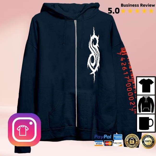 Official Slipknot Merch Store Here Comes The Pain Zip Hoody Slipknot Clothing Shop