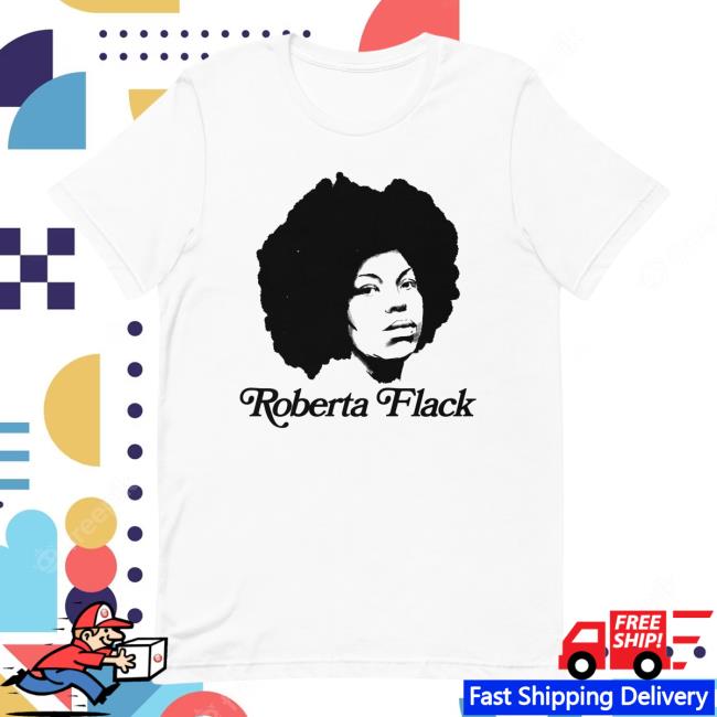 Official Atlantic Records Merch Roberta Flack Classic Roberta Shirt New