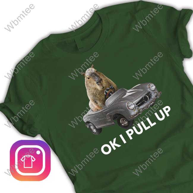 Capy Car T-Shirt Capybara Man Merch