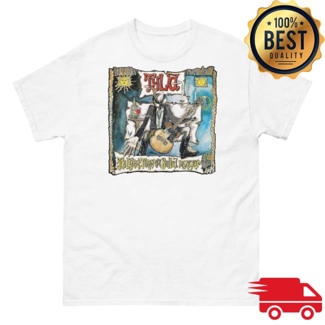 Official Tyla Store Tyla – The Life & Times Of A Ballad Monger – Tshirt (white)