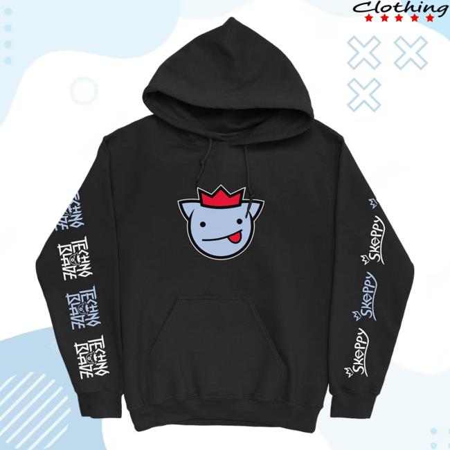 Technoblade Merch Agro Skeppy Pull Over Pullover Hoodie