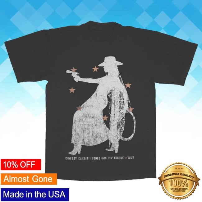 Official Beyoncé Cowboy Carter Lnd Web Exclusive Top Shirt (Grey) Beyonce