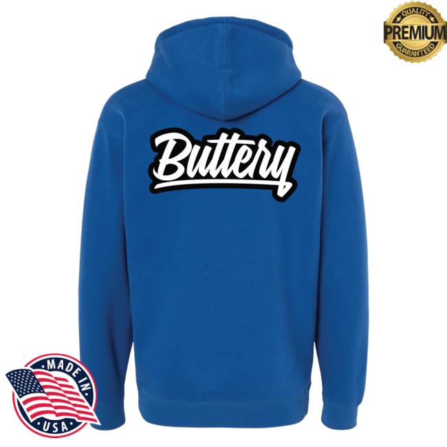 Official Buttery Films Merch Blu Cru Pullover Sweatshirt