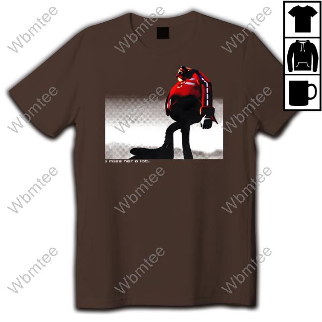 Mamono World I Miss Her A Lot Wife Misser Shirt