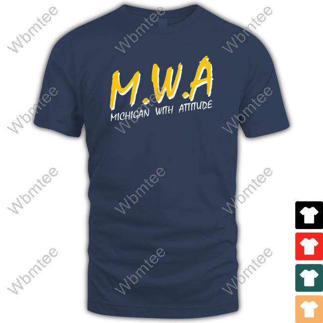 MWA Michigan With Attitude Shirts