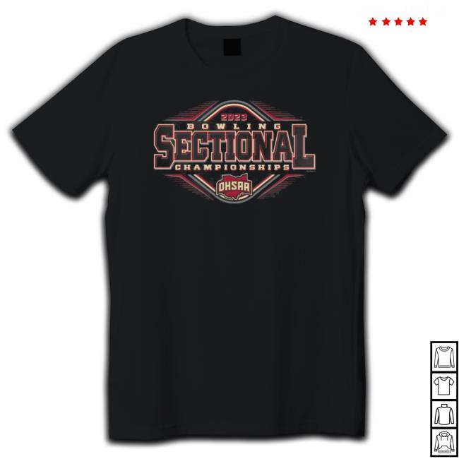 2023 Ohsaa Bowling Sectionals Shirts