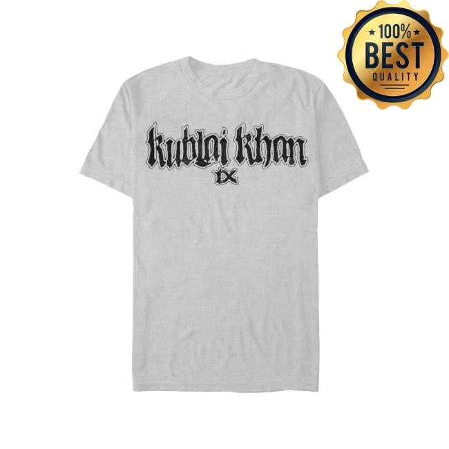 Kublai Khan - Never Enough Sportsgrey Tee Kublai Khan TX
