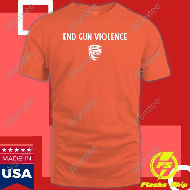 Official San Diego Wave Fc End Gun Violence Get Involved Shirt