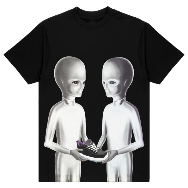 Fuckthepopulation Ftp + Dc Alien Shirt New