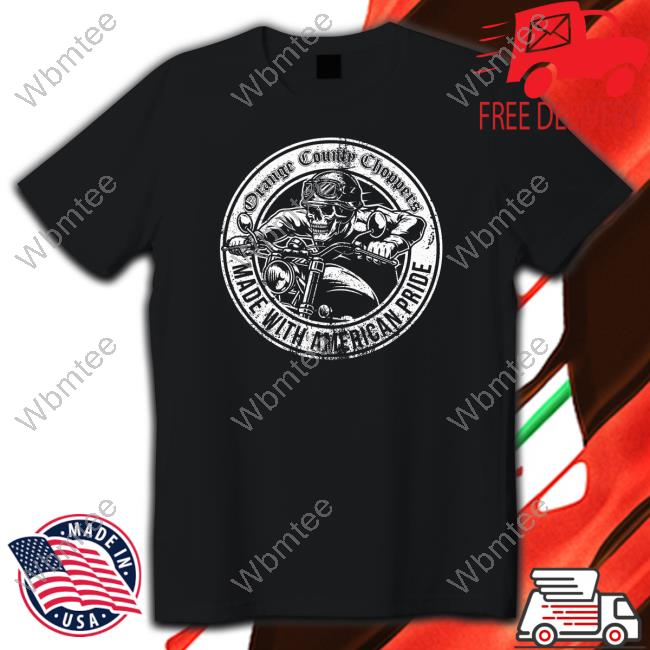 American Pride Bike Badge Long Sleeve T Shirt