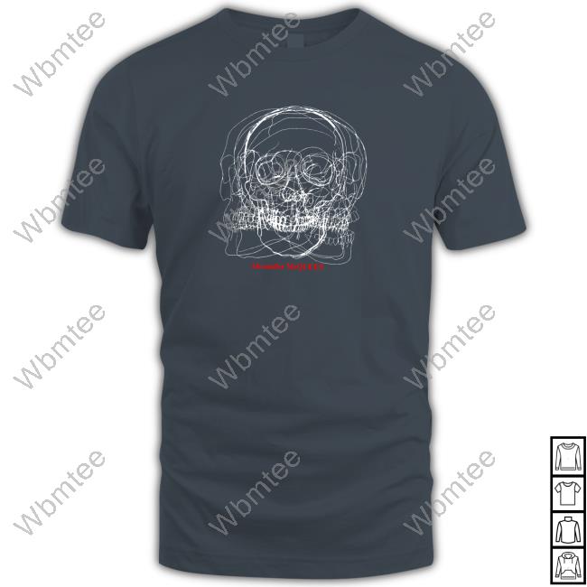 Alexander McQueen Men's Sketch Skull T-Shirt