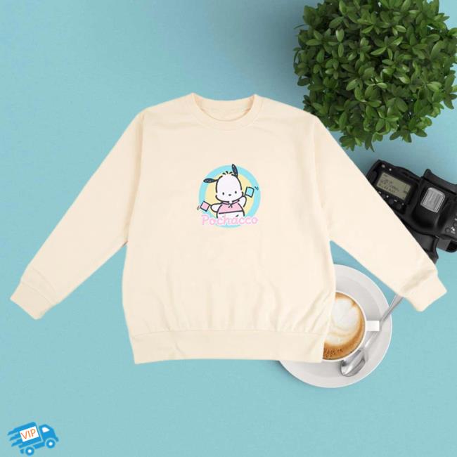 Official Sanrio Apparel Clothing Merch Store Shop Pochacco Circle Hoody