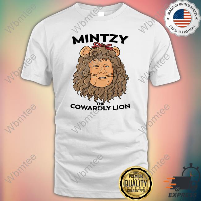 Mintzy The Cowardly Lion Tee Shirt