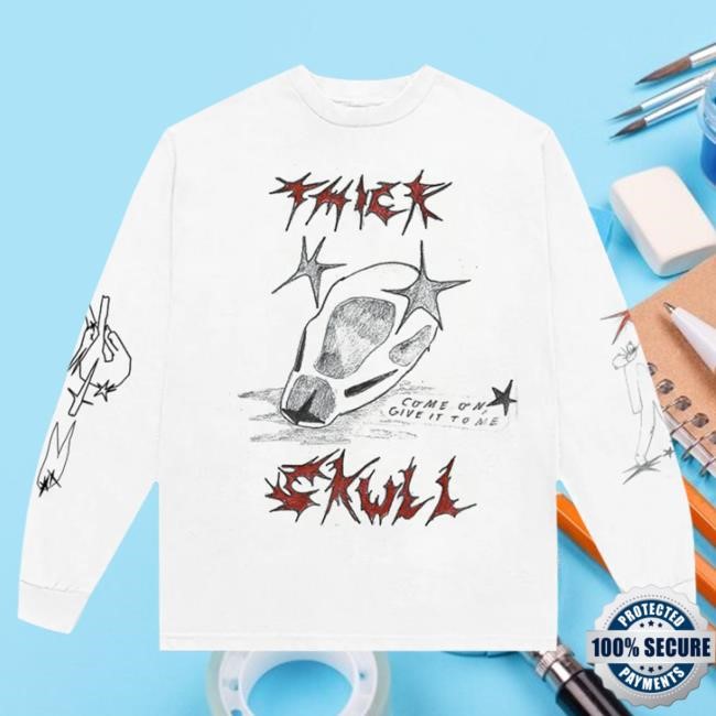 Official Paramore Merch Store Shop Paramore Thick Skull Zine Long Sleeve Hot Shirt