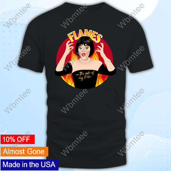 Madeline Kahn Flames T-Shirt
