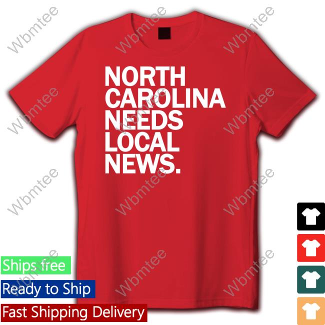 Cardinal & Pine Merch North Carolina Needs Local News Hoodie