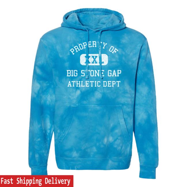 Official Hometown Apparel Clothing Merch Big Stone Gap Virginia Athletic Dept Tie-Dye Crewneck Aqua Blue Tie Dye