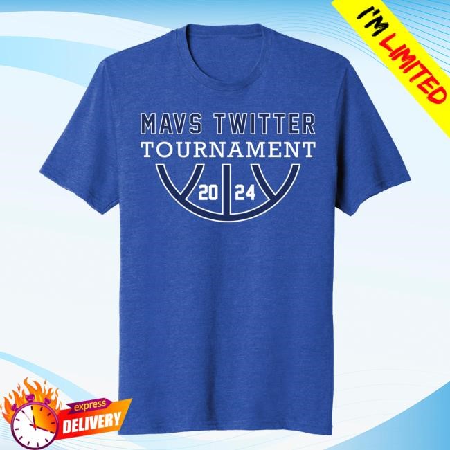 Official Mavs Twitter Tournament T-Shirt