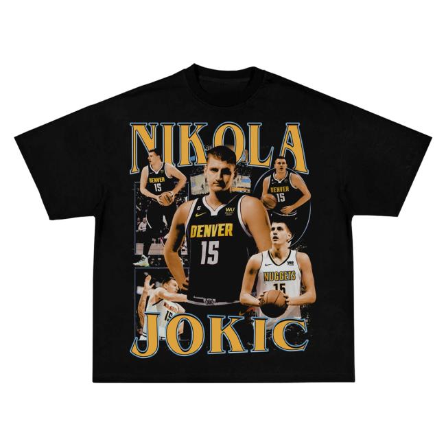 Official Game Changer Nikola Jokic 2 Top Shirt Black GameChanger