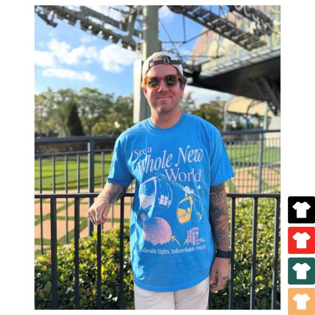 Official The Lost Bros A Whole New World Top Shirt