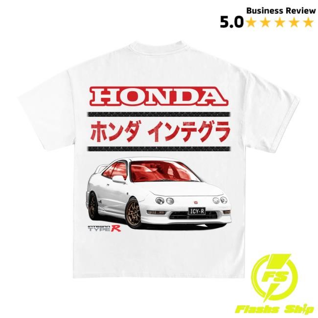 Icy Shop Merch Honda Integra Type R Jdm Racing Graphic T-Shirt