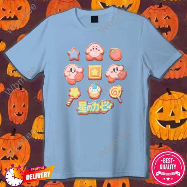 Nintendo Kirby Cookie Icons TShirts Kirby Informer