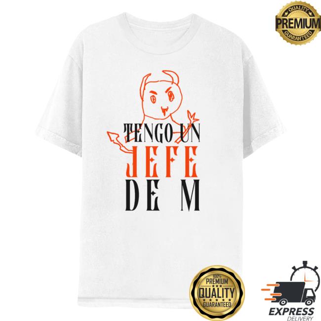 Official Shakira Merch Store Tengo Un Jefe De M Popover Shirt - White Shakira Apparel Clothing Shop