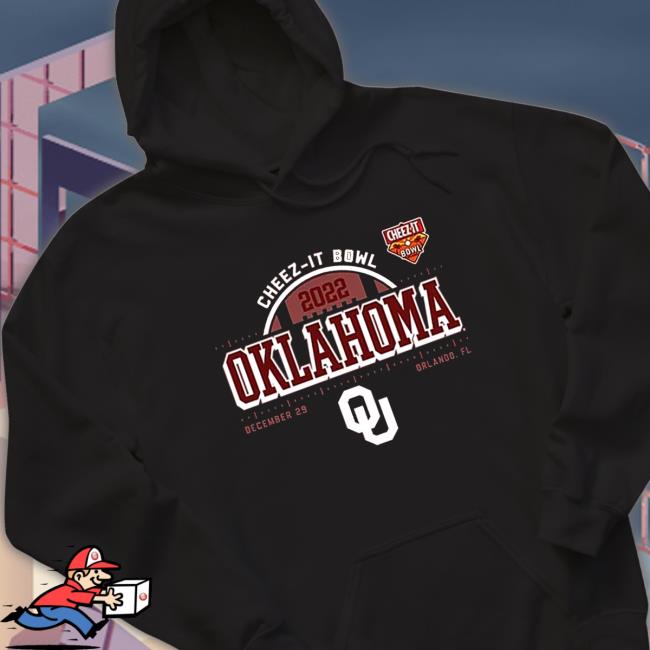 Official Oklahoma Sooners 2022 Cheez-It Bowl December 29 Orlando Hoodie