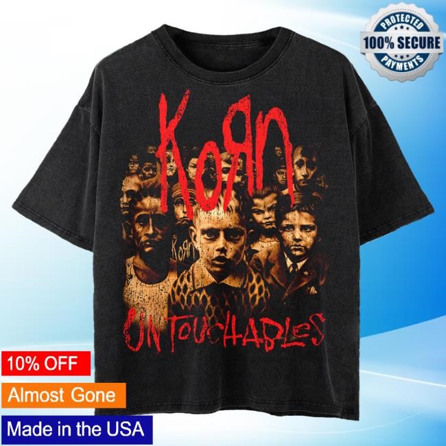 Official Korn Merch Store Korn Untouchables Cover Tee