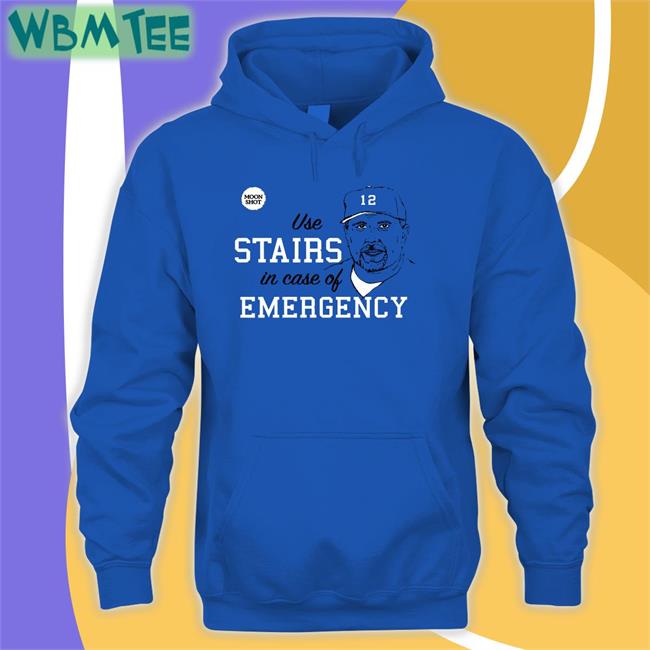 Pat Gallen Rare Phillies Matt Stairs Moon Shot Use Stairs In Case Of Emergency Shirt Mike Meech