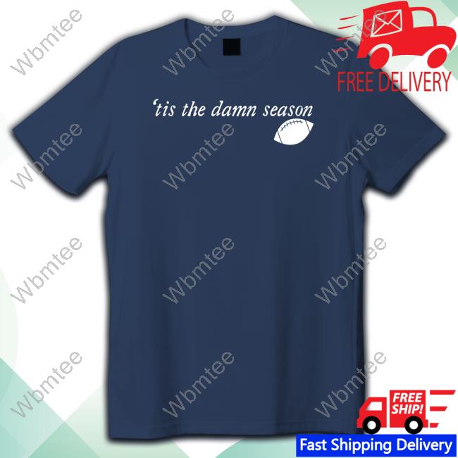 Official Brooke Pryor Taylor Swift 'Tis The Damn Season Football Tee Shirt
