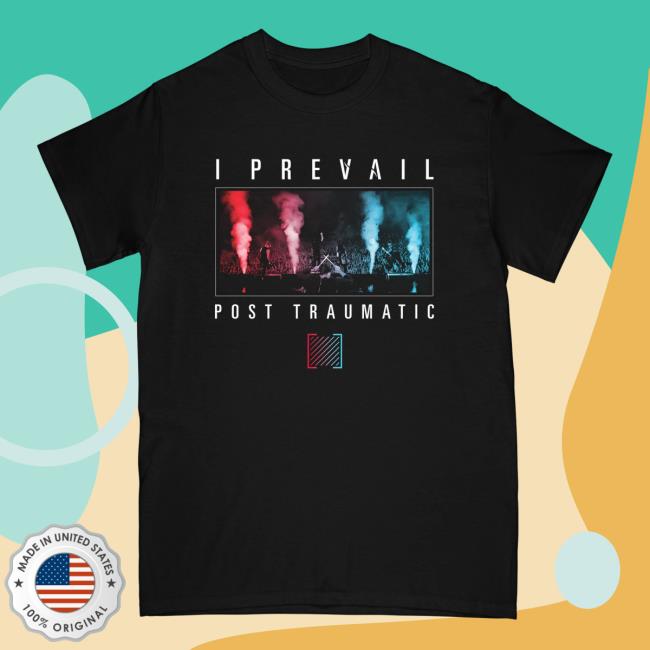 Official I Prevail Merch Store I Prevail Post Traumatic Live Shirts (Black) I Prevail Apparel Clothing Shop IPrevail