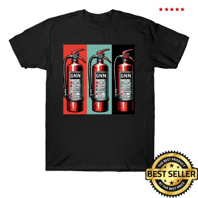 Official Gentilenewsnetwork Merch Gnn Fire Extinguisher Sweatshirt