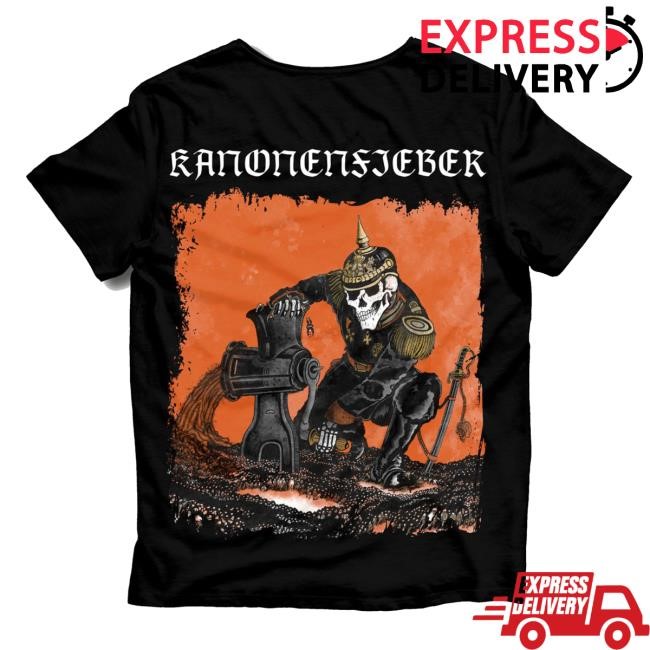 Die Urkatastrophe Tee Black - Official Kanonenfieber Merch Store Noisebringer