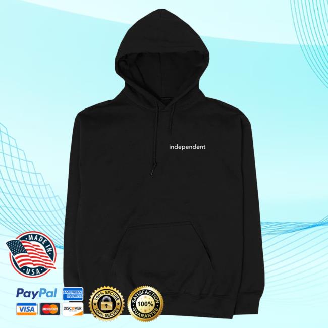 Official Kylie Morgan Shop Independent Black Popover Sweatshirt