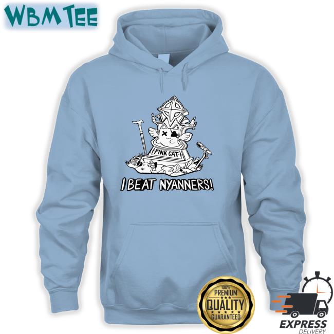 Vshojo I Beat Nyanners Tee Shirt Nyanners Merch