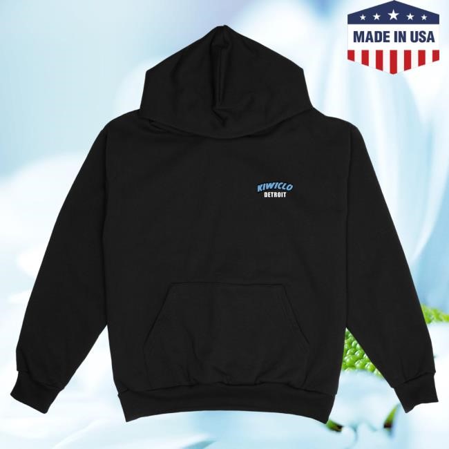 Official Kiwiclo High-Flying Football Popover Hoodie Blue