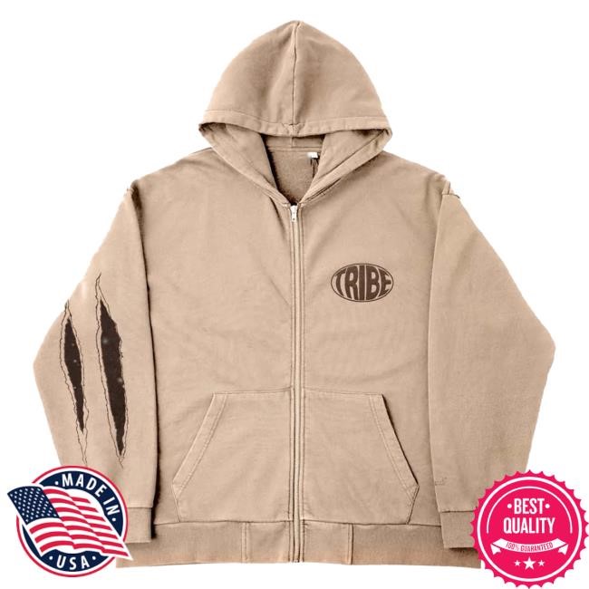 Officia Victoria Monet Shop Victoria Monét Jaguar II Deluxe Zip Up Attractive Hoodie (Sand)