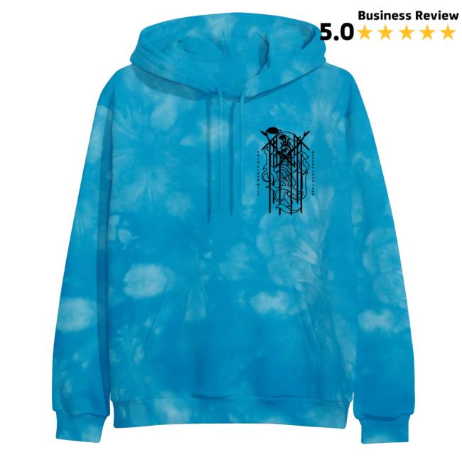 Official This Place Will Become Your Tomb Aqua Tie Dye Sweaters