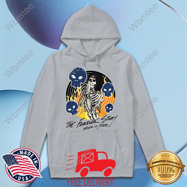 Jid Merch Skeleton The Forever Story Never Is Forever Long Sleeve Tee