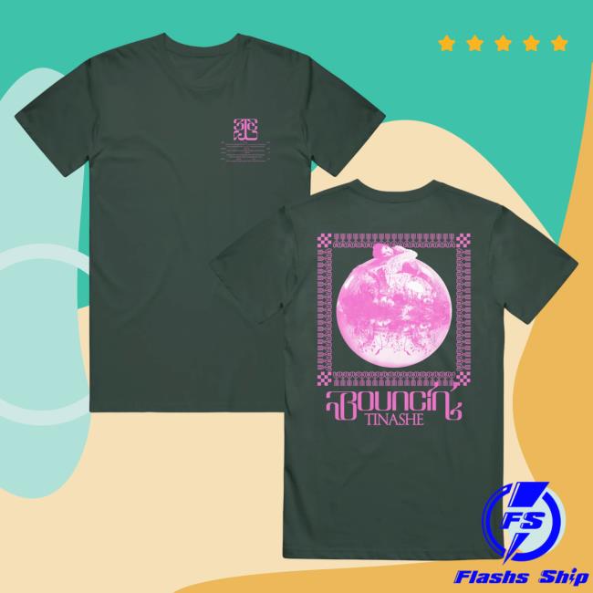 Official Tinashe Merch Store Tinashe Bouncin' Moss T-Shirts