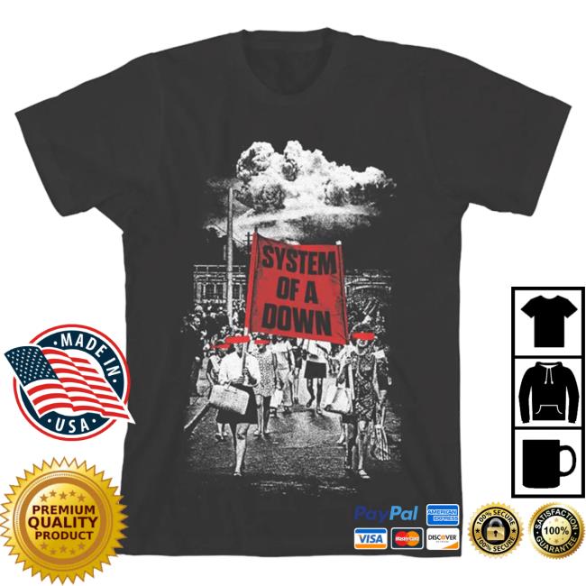 Official System Of A Down Merch Store Shop Merch System Of A Down Banner March T Shirt