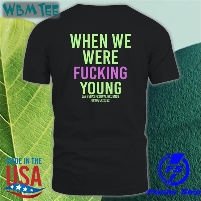 WWWYFest When We Were Fuking Young Tank Top Wwwyfest