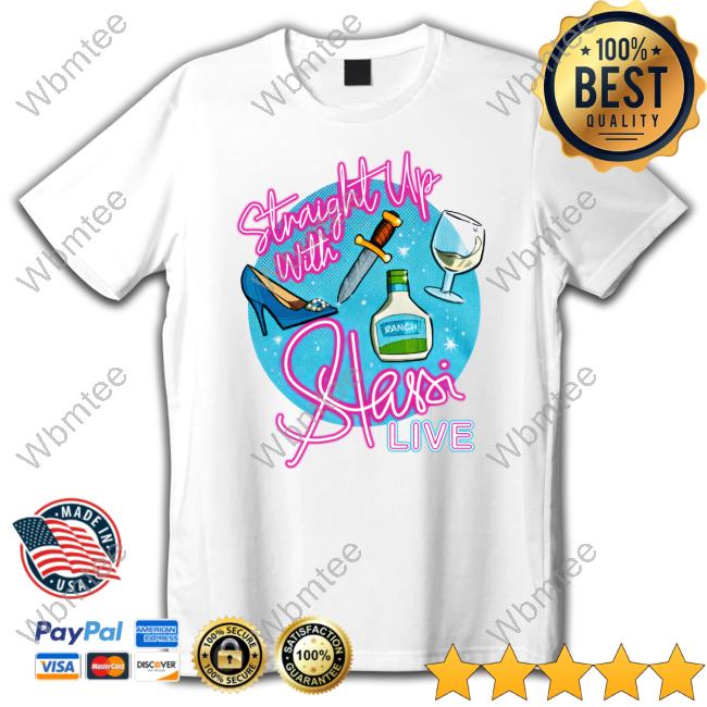 Official Stassi Merch Straight Up With Stassi Live T Shirt