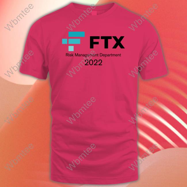 FTX Risk Management Department 2022 T Shirt Grey