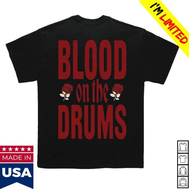 Blood On The Drums Frame New T-Shirt Ashton Irwin